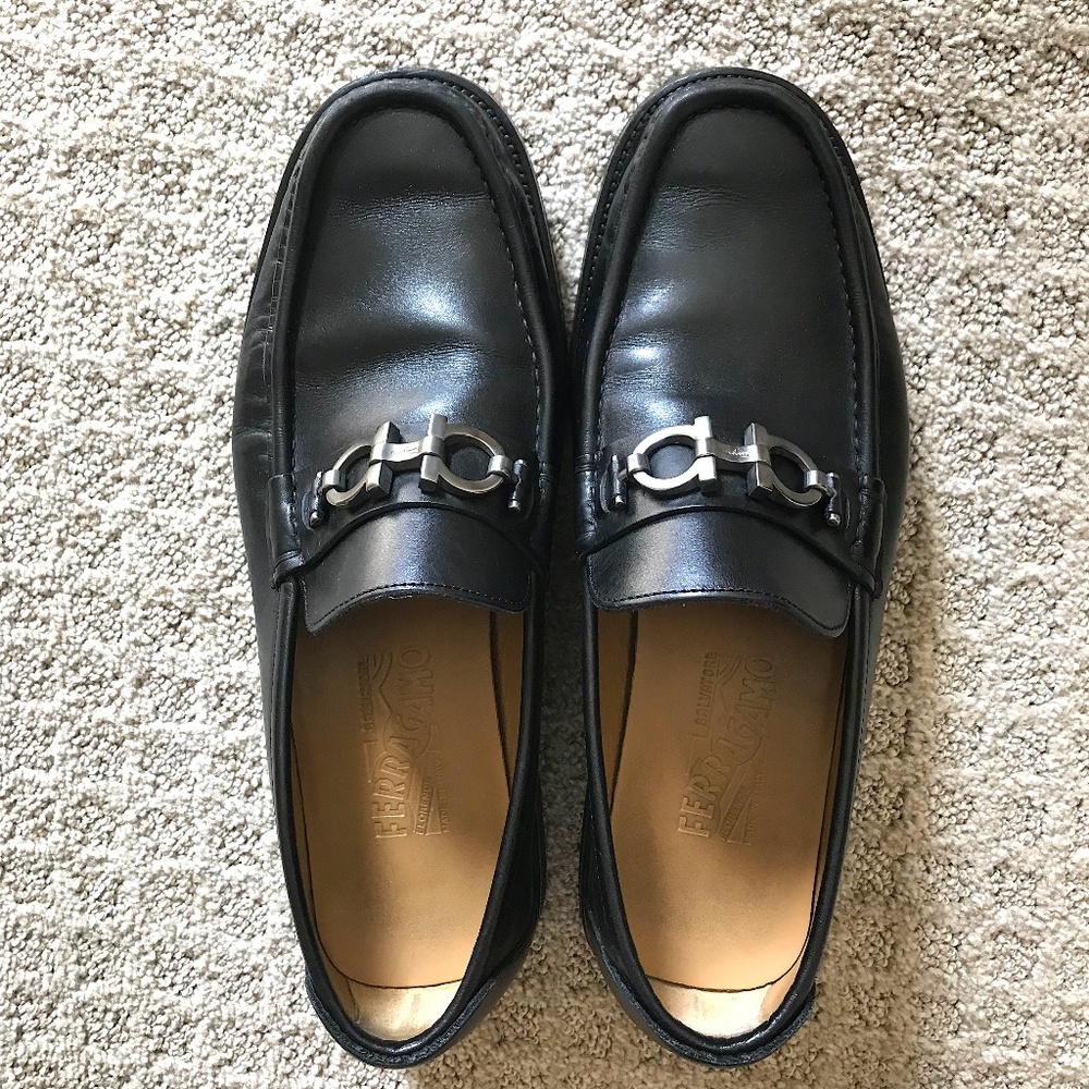 Salvatore Ferragamo Moccasin with Gancini Ornament